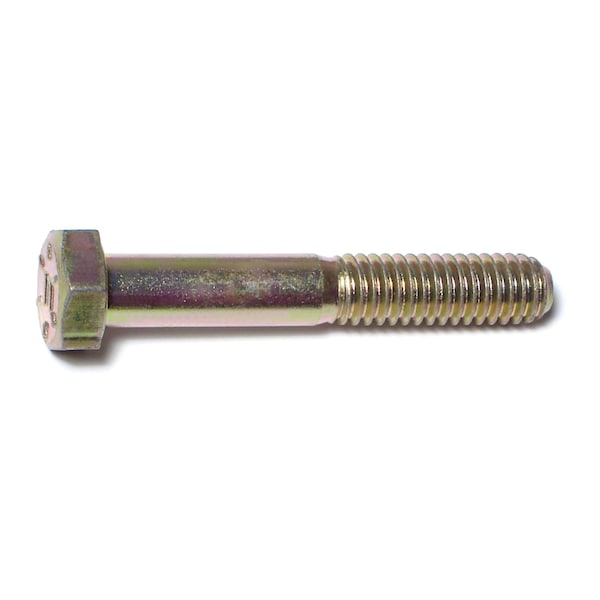 Midwest Fastener Grade 8, 5/16"-18 Hex Head Cap Screw, Zinc Yellow Steel, 2 in L, 50 PK 00681 - main